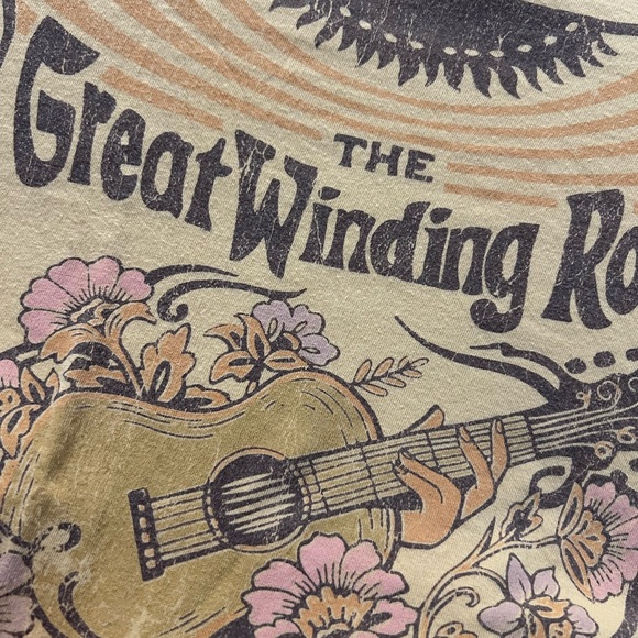 Spell & The Gypsy Great Winding Road Tee Size Medium - Picture 7 of 10